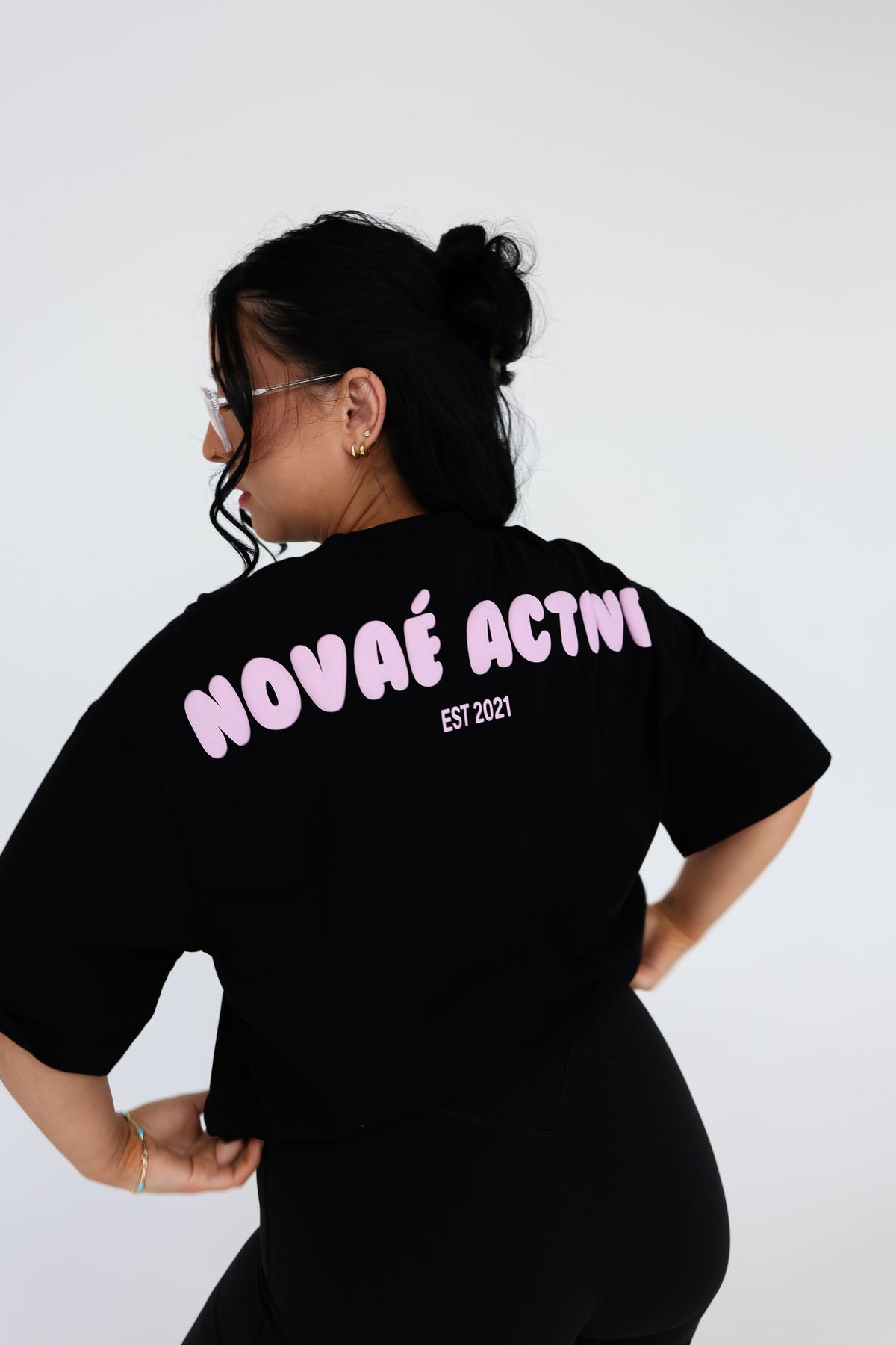 Pink Bubble Oversized tee