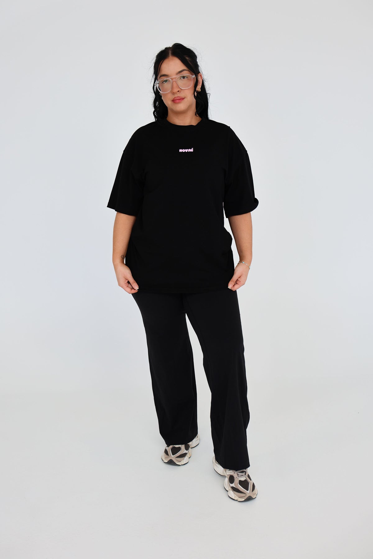 Pink Bubble Oversized tee