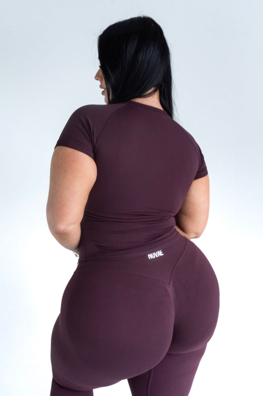 Contour Top - Plum