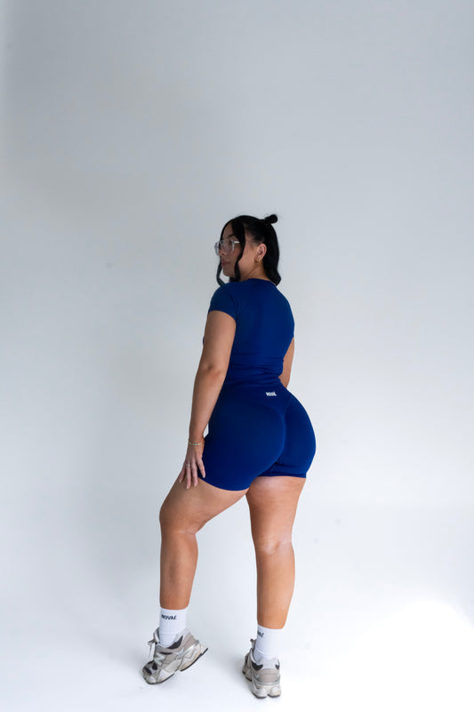 Contour Top - Royal Blue