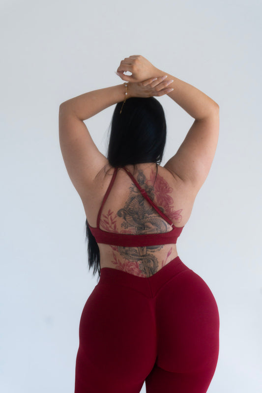 Vital Asym Bra - Red