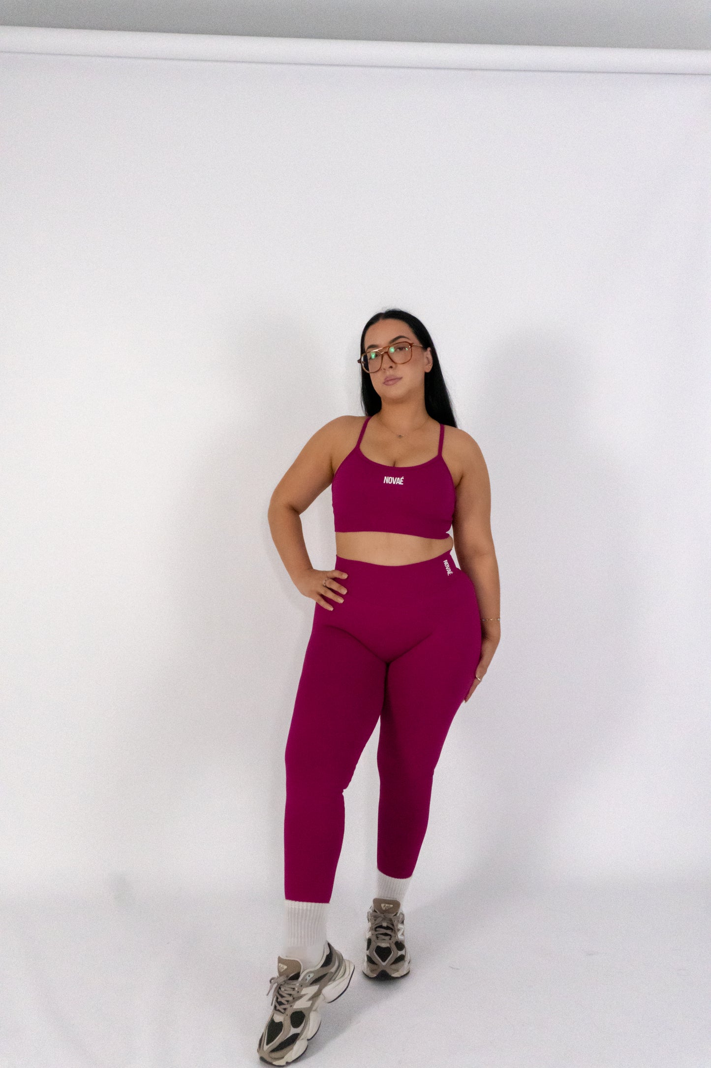 Vital Cross Bra - Berry