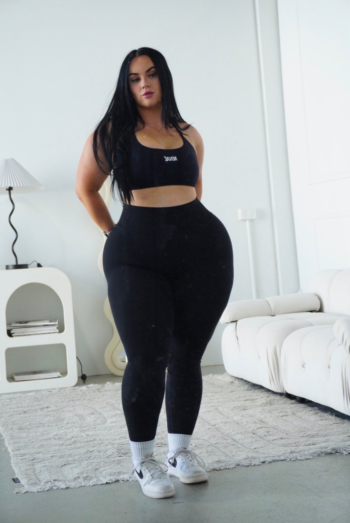 Vital Cross Bra - Black