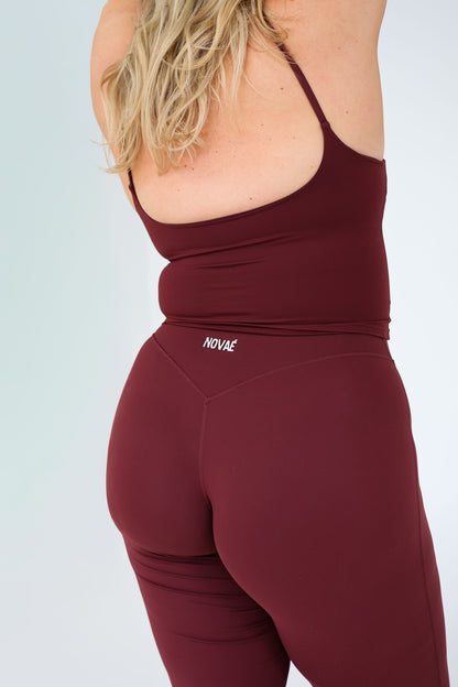 ESSNTL Singlet - Burgundy