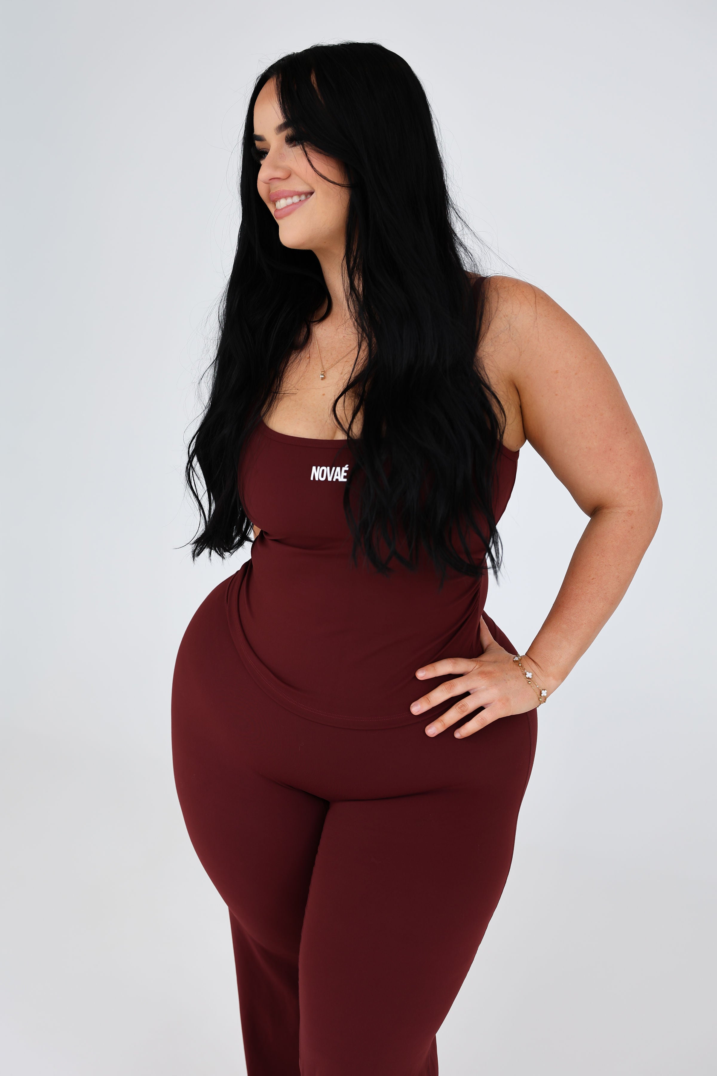 ESSNTL Singlet - Burgundy