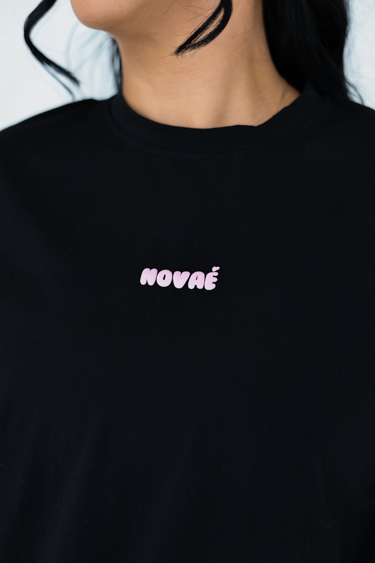 Pink Bubble Oversized tee