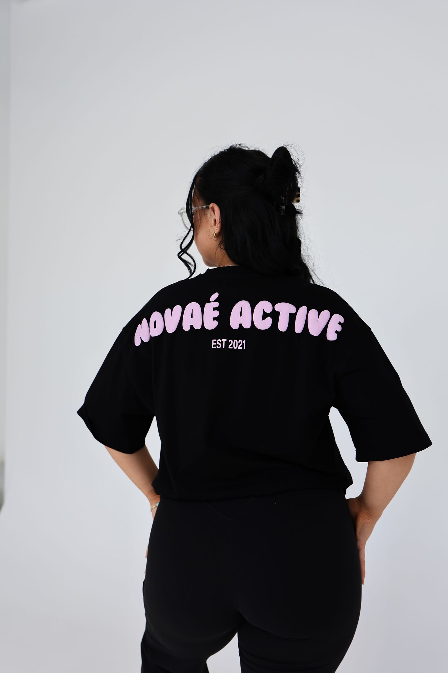Pink Bubble Oversized tee