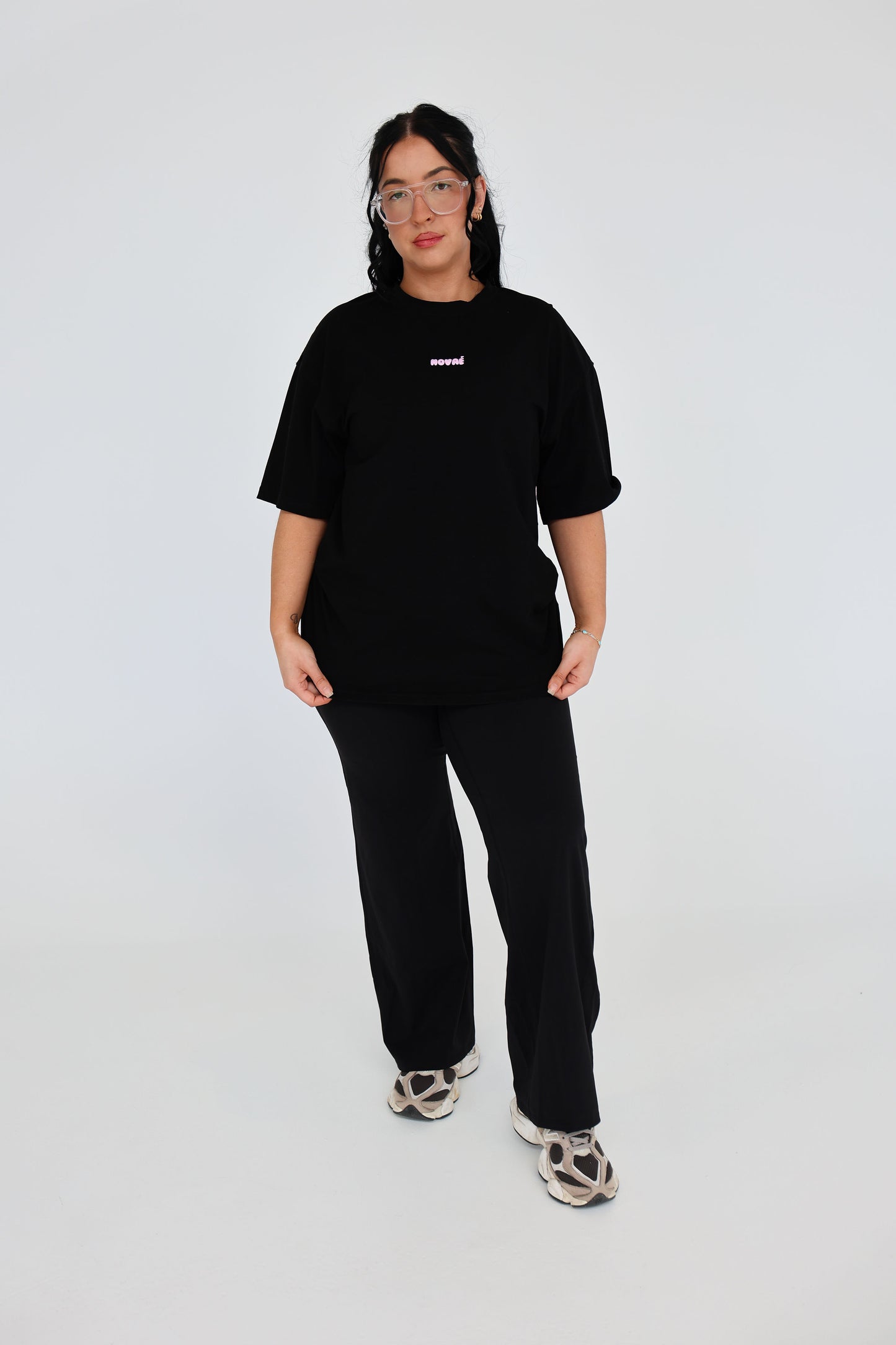 Pink Bubble Oversized tee