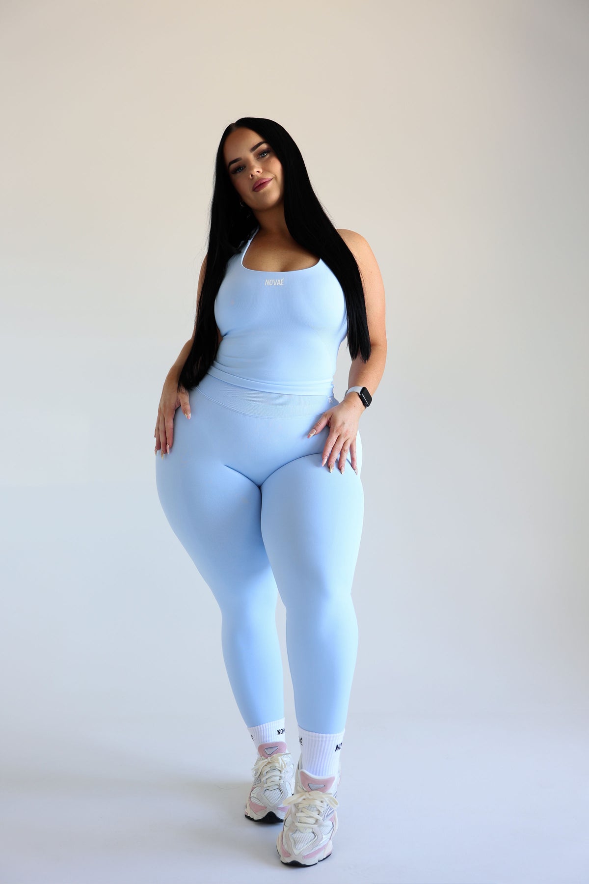 Vital Scoop Tank - Ice Blue