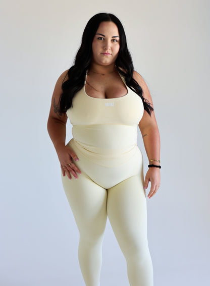 Vital Scoop Tank - Butter Yellow