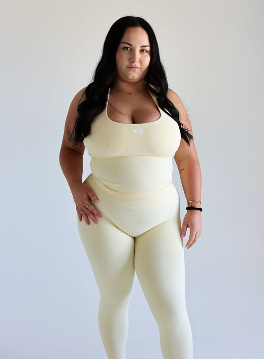 Vital Scoop Tank - Butter Yellow
