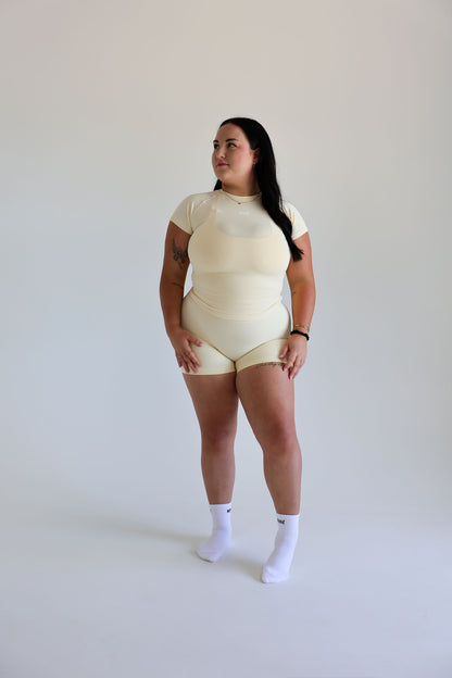 Vital Shorts - Butter Yellow
