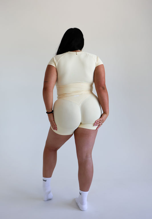 Vital Shorts - Butter Yellow