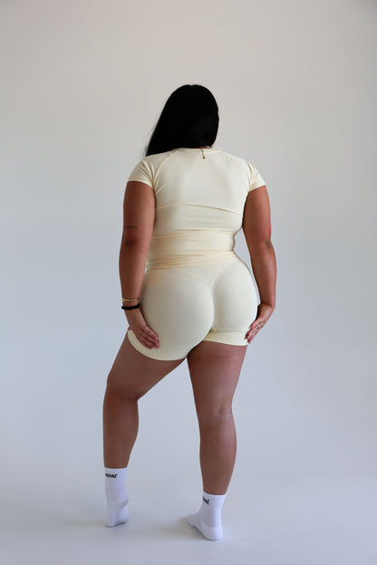 Contour Top - Butter Yellow