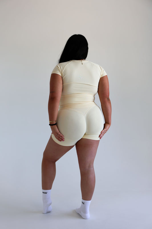 Contour Top - Butter Yellow
