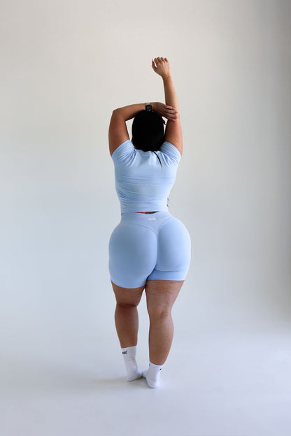 Contour Top - Ice Blue