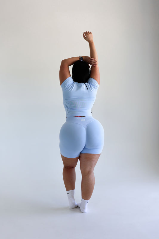 Contour Top - Ice Blue