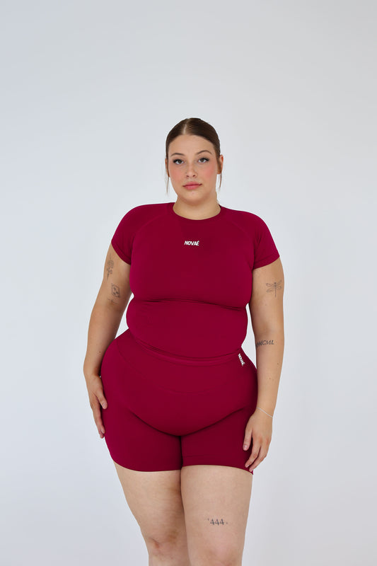 Contour Top - Wine
