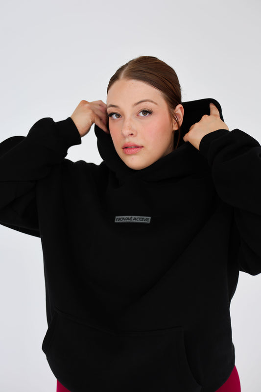 CMFRT Oversided Hoodie - Black