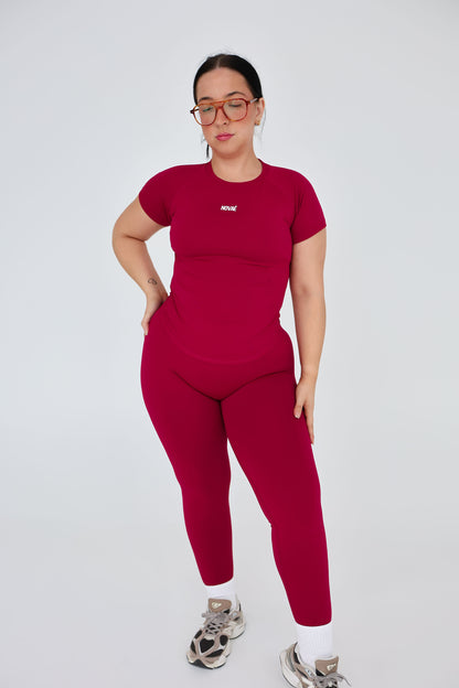 Vital Leggings - Wine