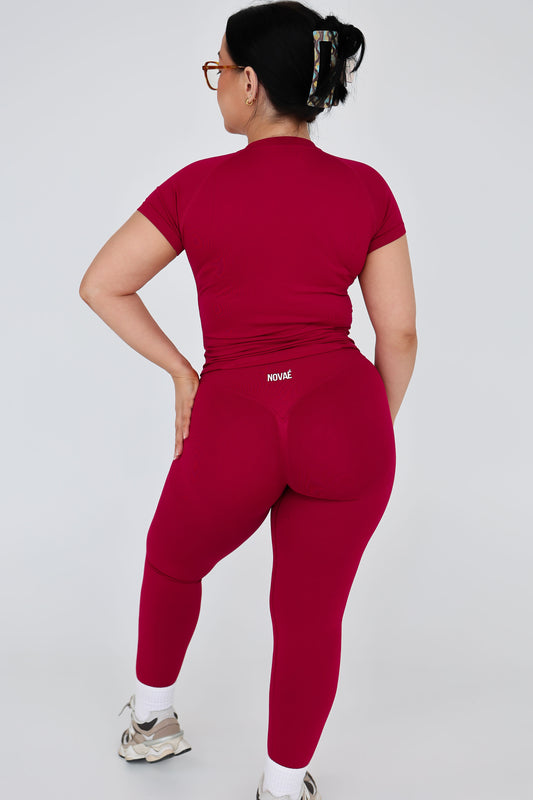 Vital Leggings - Wine
