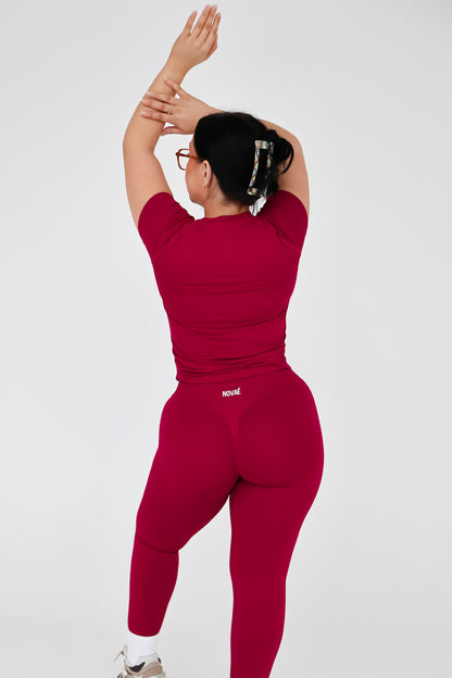 Vital Leggings - Wine