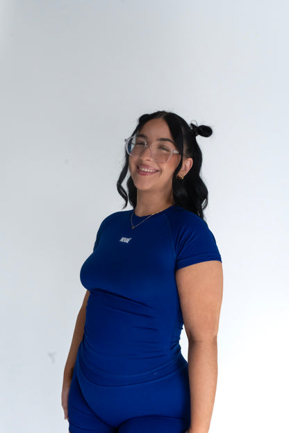 Contour Top - Royal Blue