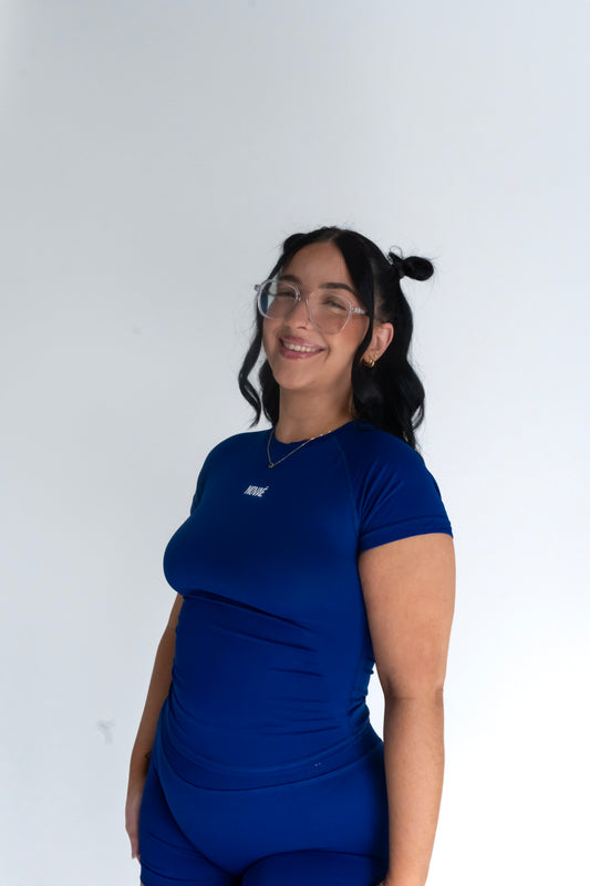 Contour Top - Royal Blue