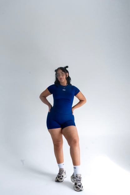 Contour Top - Royal Blue
