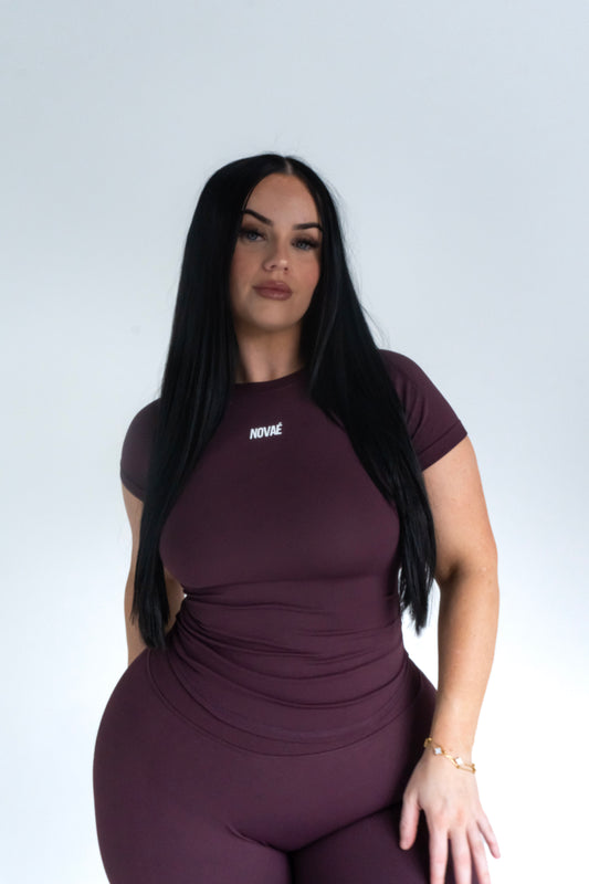 Contour Top - Plum