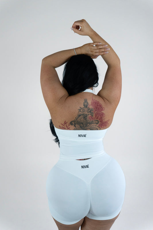 Vital Scoop Tank - White