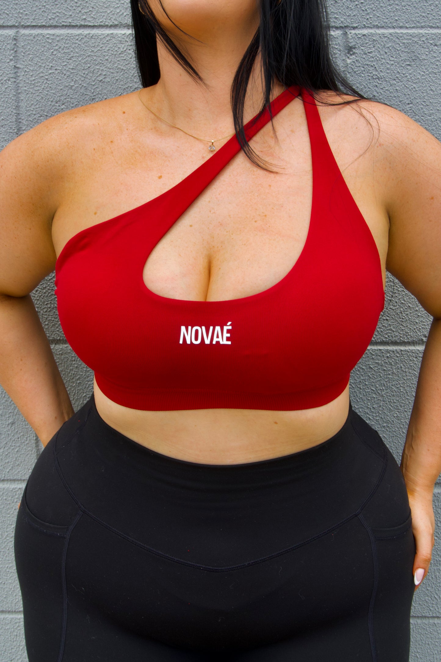 Vital Asym Bra - Red