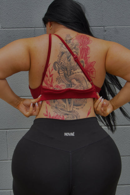 Vital Asym Bra - Red