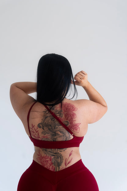 Vital Asym Bra - Red