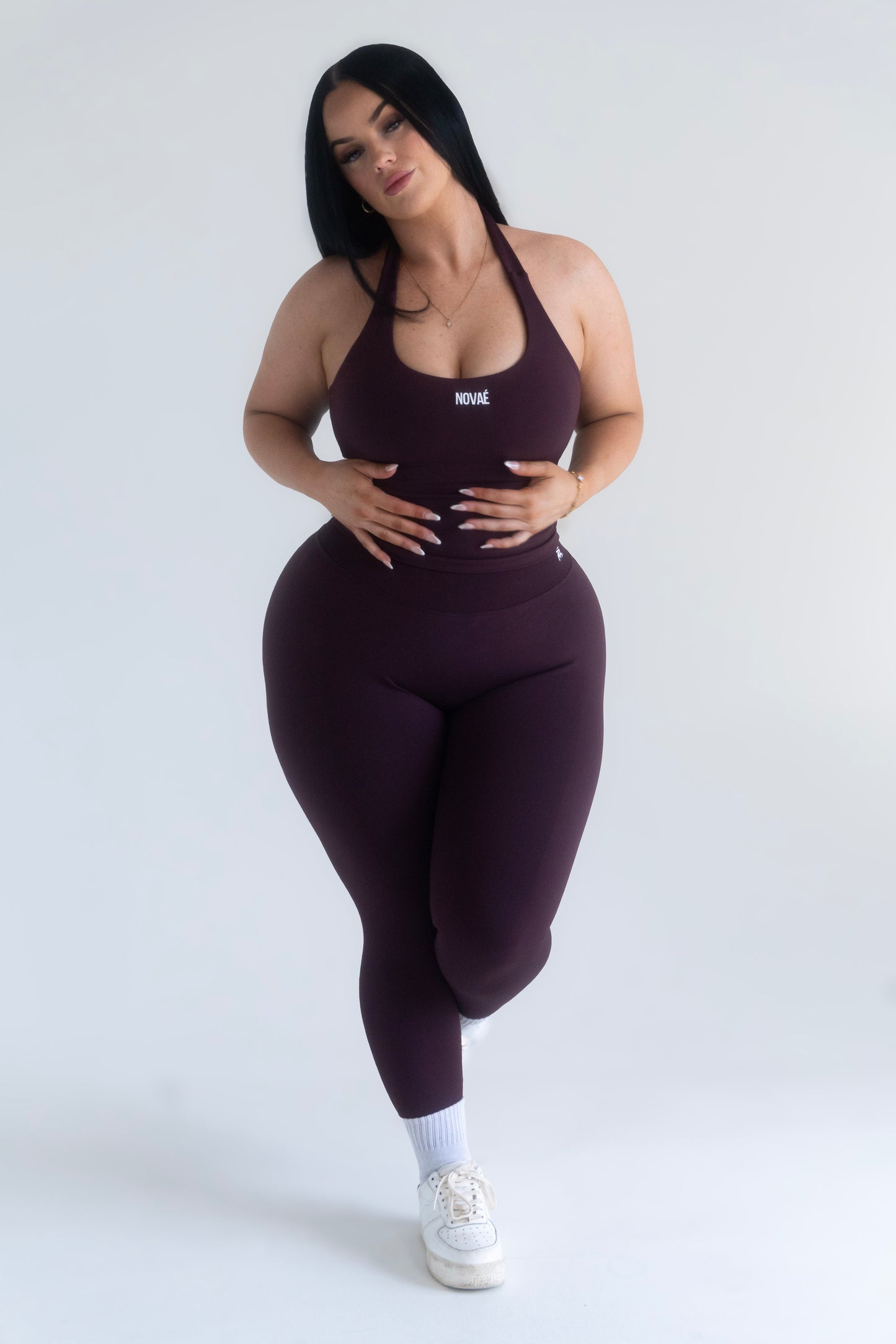 Vital Scoop Tank - Plum