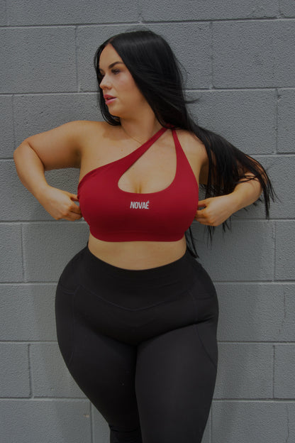 Vital Asym Bra - Red