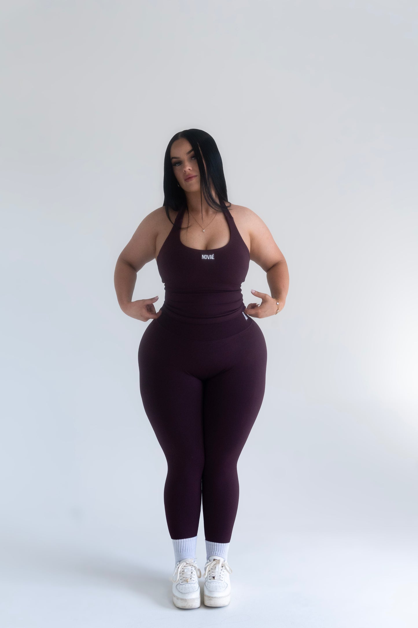 Vital Scoop Tank - Plum