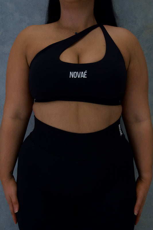 Vital Asym Bra - Black