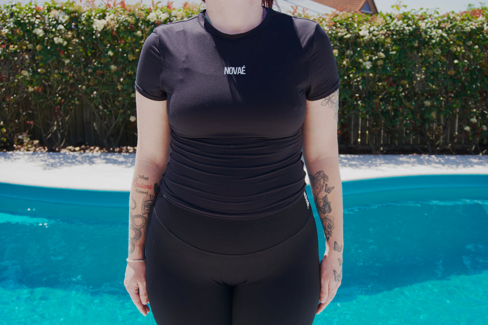 Lette Crop Short - Black