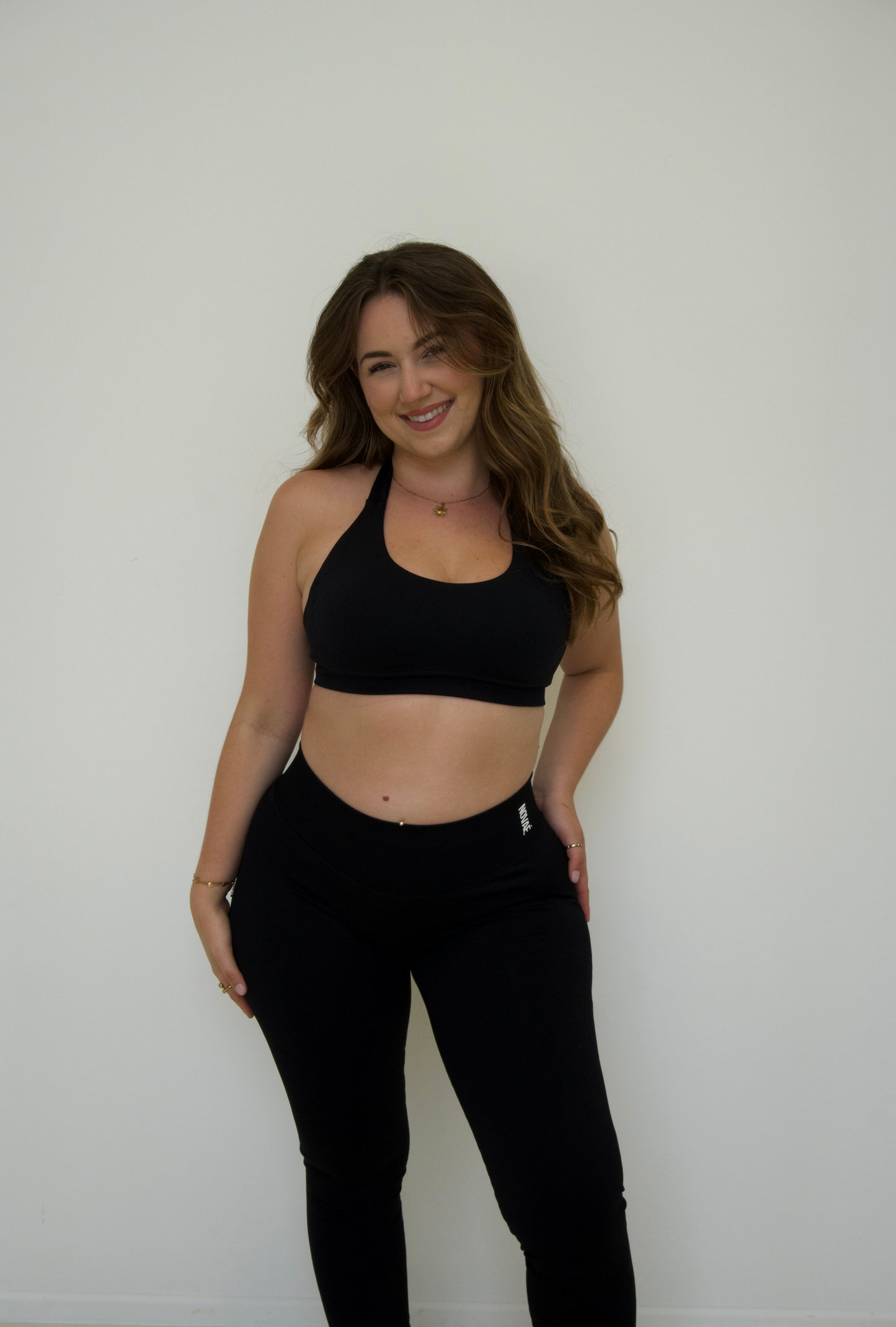 Vital Halter Bra - Black