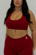 Vital Halter Bra - Red