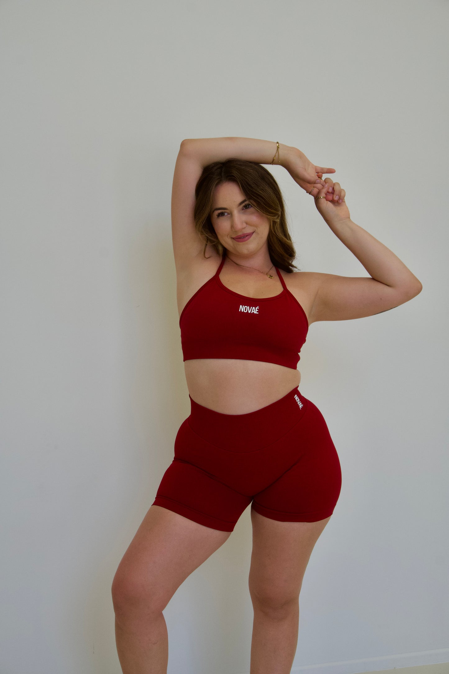 Vital Cross Bra - Red