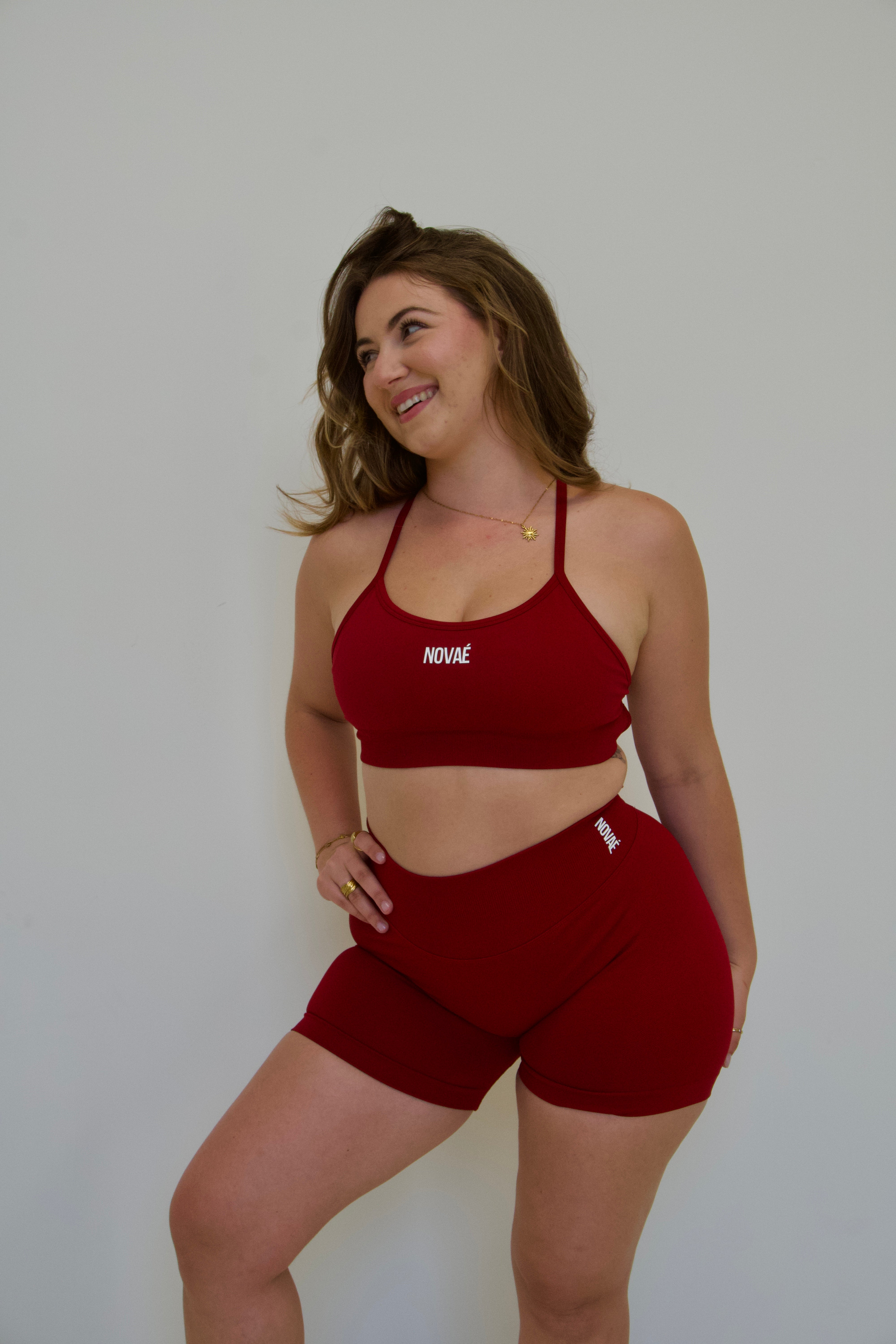 Vital Cross Bra - Red