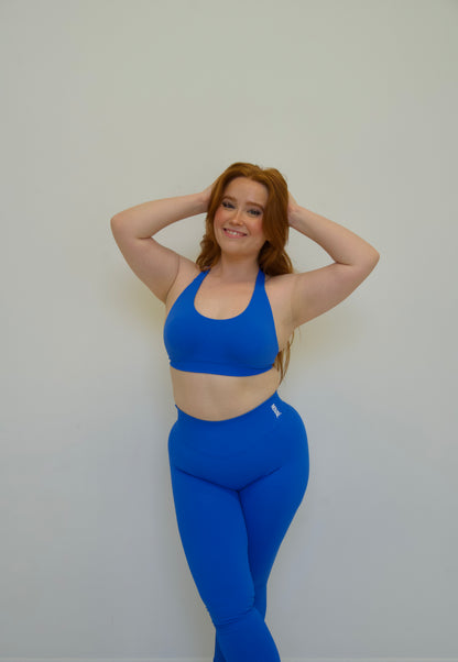 Vital Halter Bra - Blue