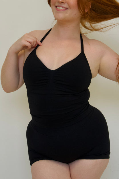 Vital Halter Tank - Black