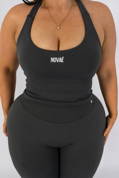 Vital Scoop Tank - Charcoal