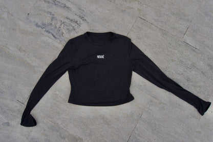 Lette Crop Long - Black