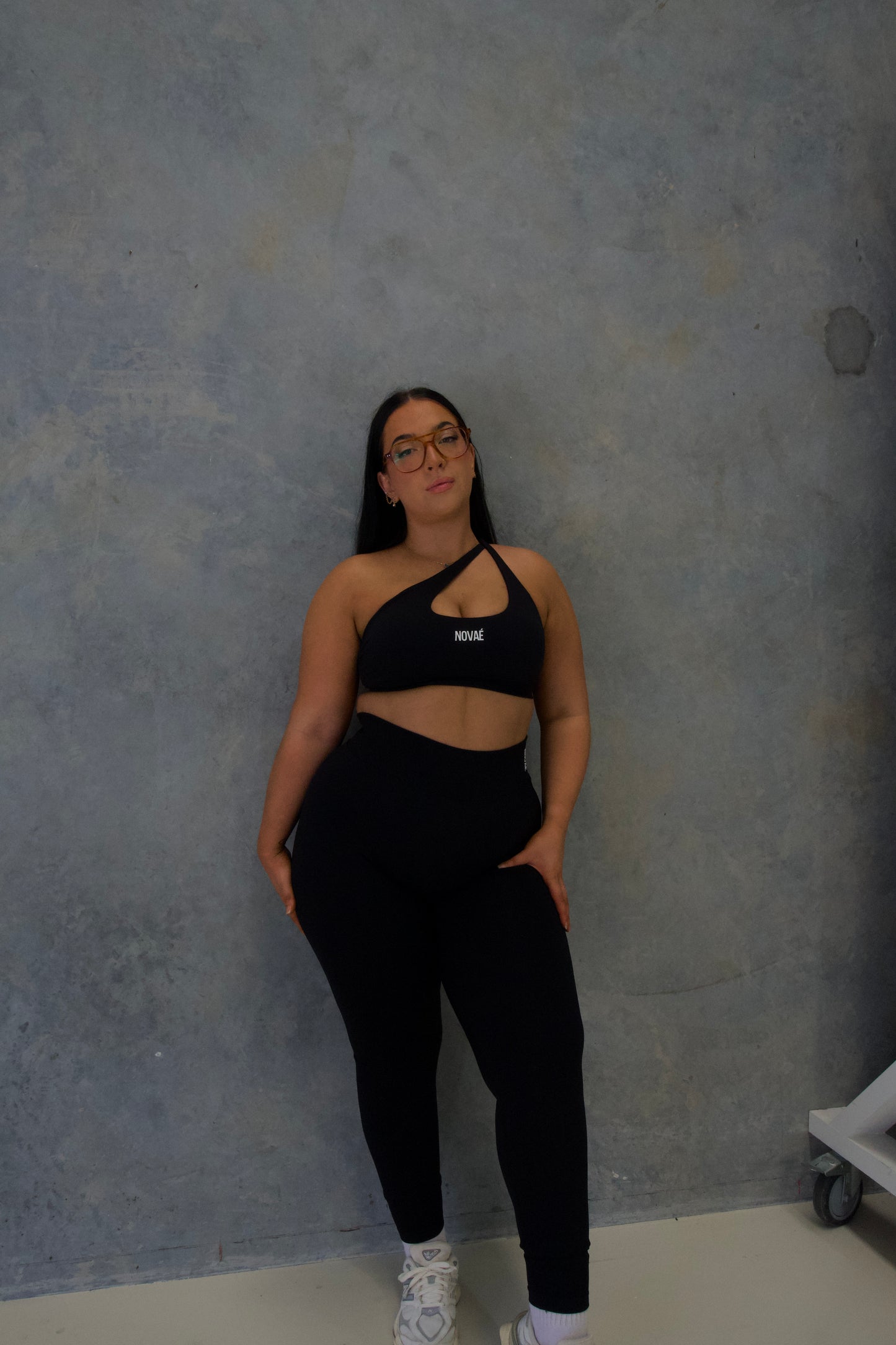 Vital Asym Bra - Black